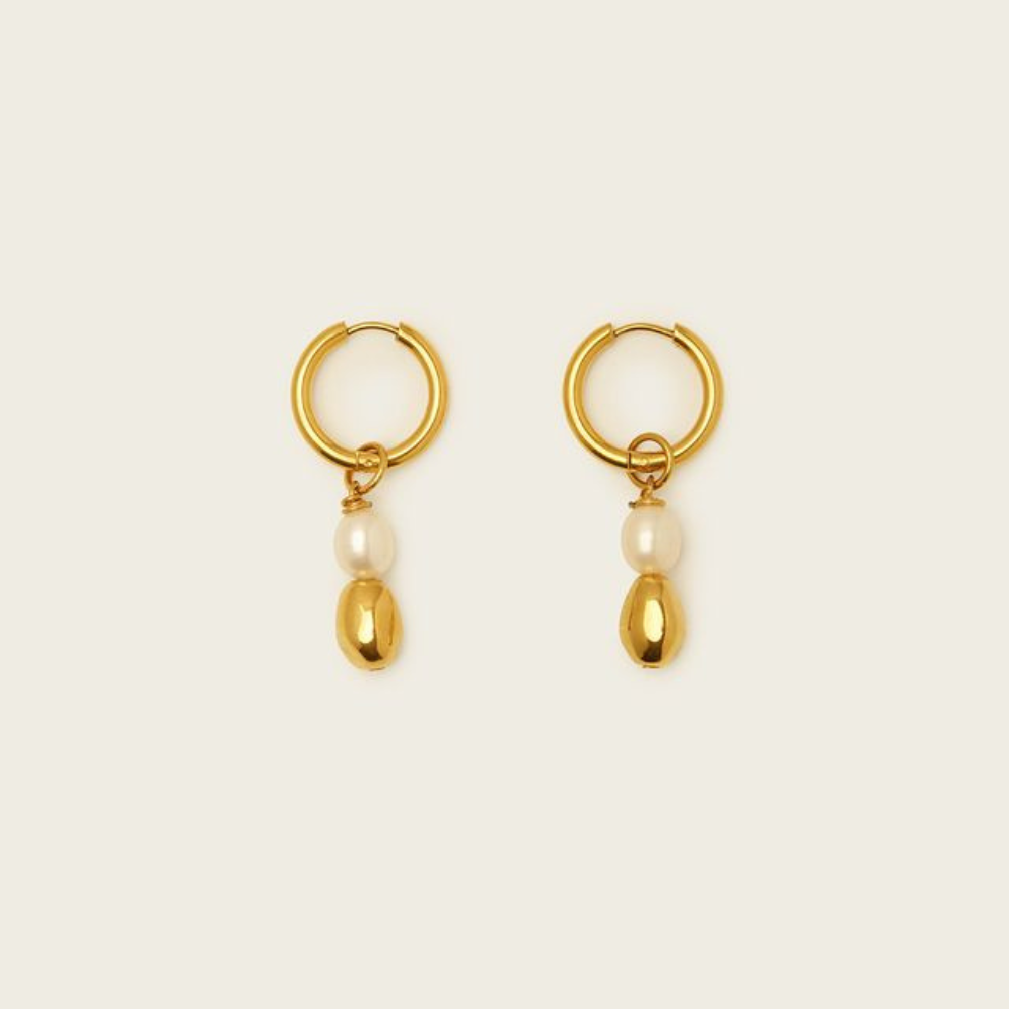 SPIRITUS STONES - PRIMAL LIGHT COLLECTION - Primal Sage Earrings with Pearls-1