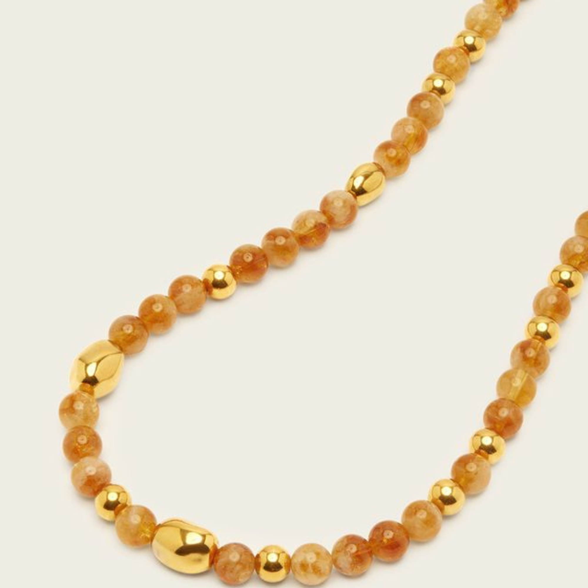 SPIRITUS STONES - PRIMAL LIGHT COLLECTION - Primal Radiance Necklace with Citrine-1