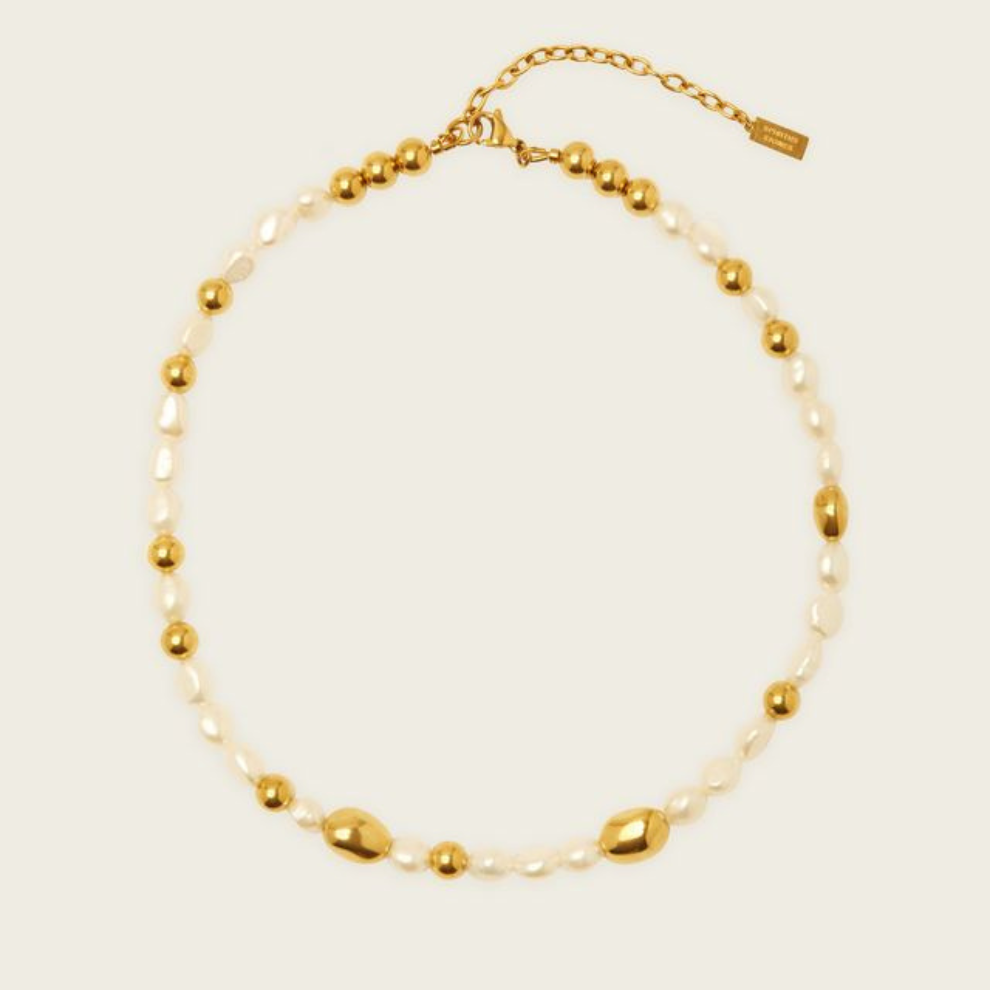 SPIRITUS STONES - PRIMAL LIGHT COLLECTION - Primal Sage Necklace with Pearls-2