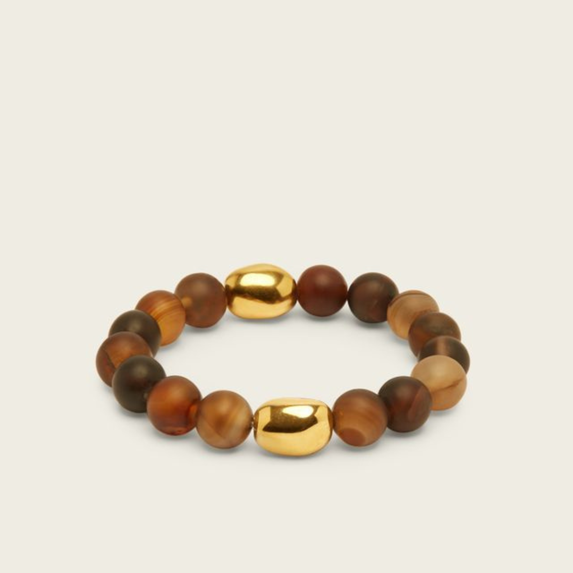 SPIRITUS STONES - PRIMAL LIGHT COLLECTION - Ancient Strength Bracelet with Sardonyx-1