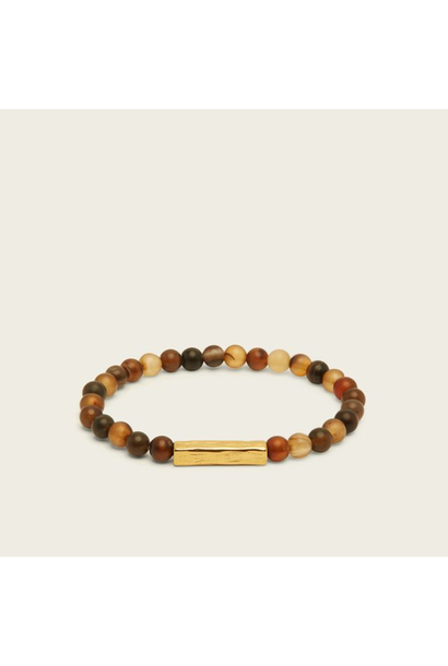 SPIRITUS STONES - PRIMAL LIGHT COLLECTION - Primal Warrior Bracelet with Sardonyx