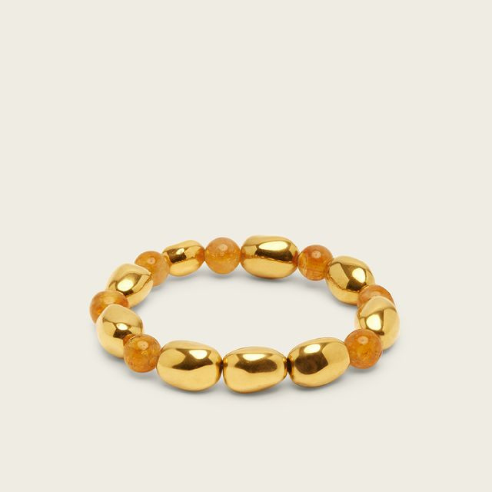 SPIRITUS STONES - PRIMAL LIGHT COLLECTION - Golden Abundance Bracelet with Citrine-1
