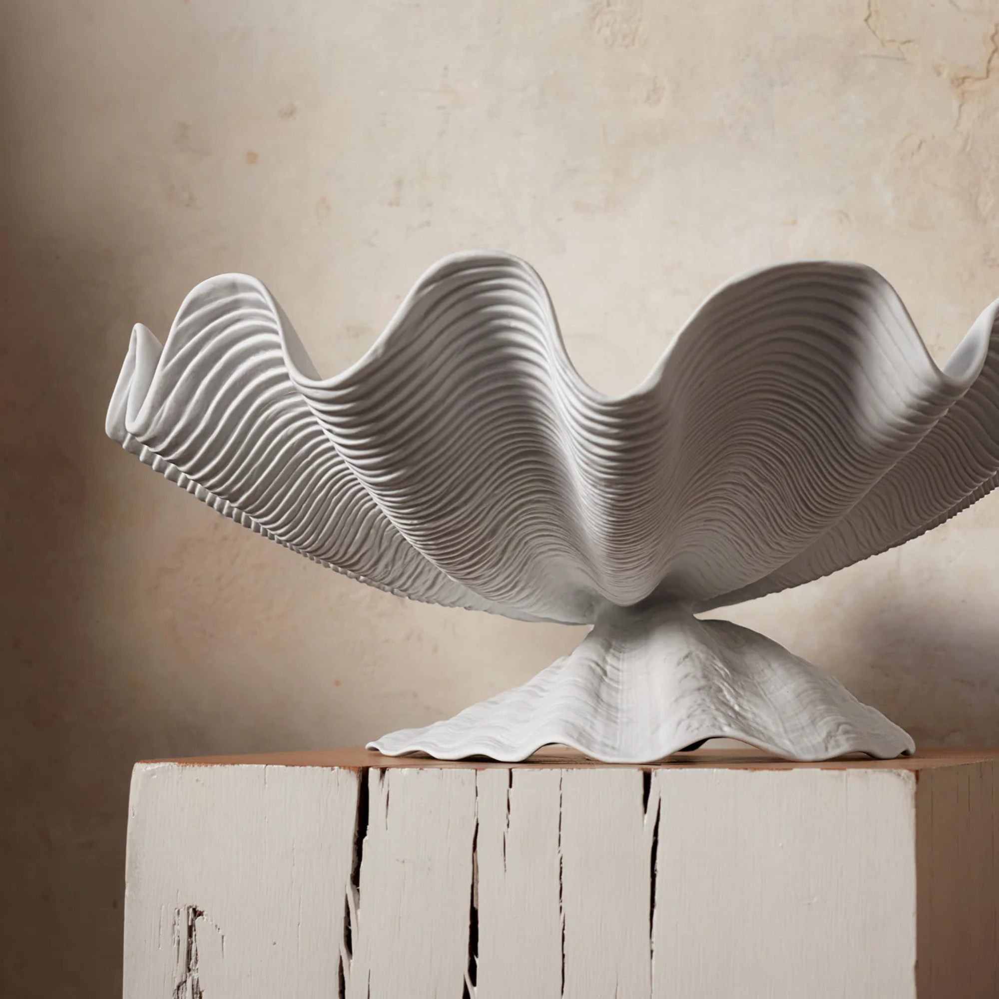 L'objet - Neptune Bowl Large - Fine Porcelain-1