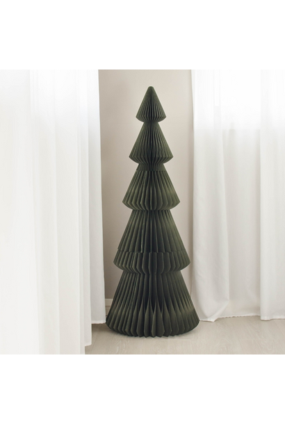 Nordic Rooms - Evergreen  Christmas Tree Standing 160cm - Olive Green