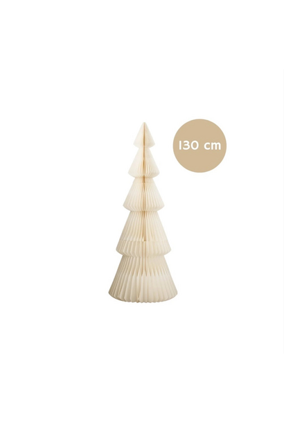 Nordic Rooms - Evergreen Christmas Tree Standing 130cm -  Off White