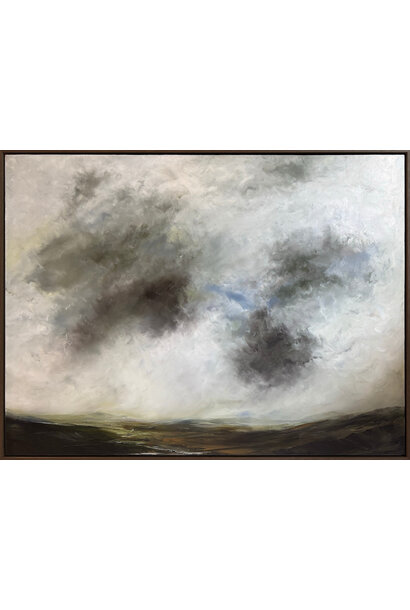 Stig Cooper - Common Language, 2025 - Oil on canvas - 94x125cm framed