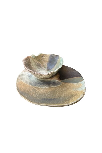 Linda Bretherton - The Dream Team Serving Set, 2025 - Glazed stoneware