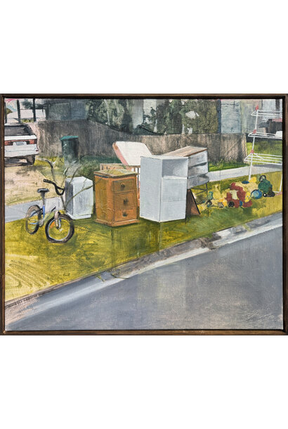 Margaret McIntosh - The Tarago, 2025 - Oil on canvas - 51x61.5cm framed