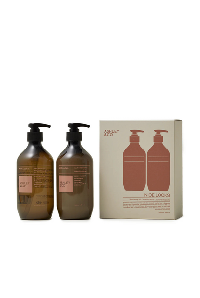 Ashley & Co - Gift Set Nice Locks ( Wash Locks + Soft Locks )