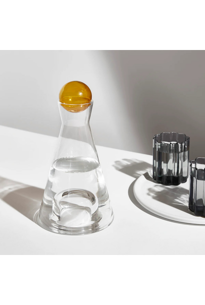 FAZEEK - Vice Versa Carafe - Clear & Amber