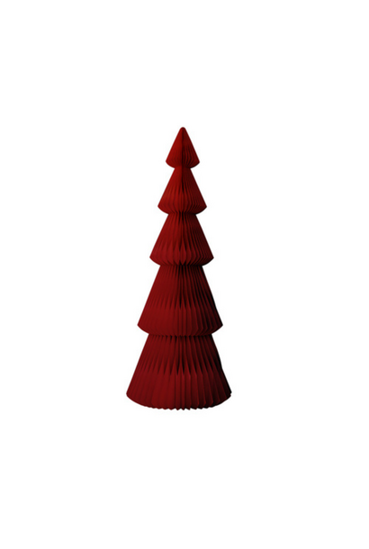 Nordic Rooms - Evergreen Christmas Tree Standing 130cm - Red