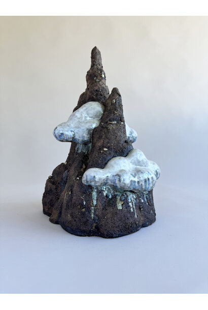 Iole McLachlan - The Weight of Clouds, 2025 - Glazed stoneware - 40x25x28cm