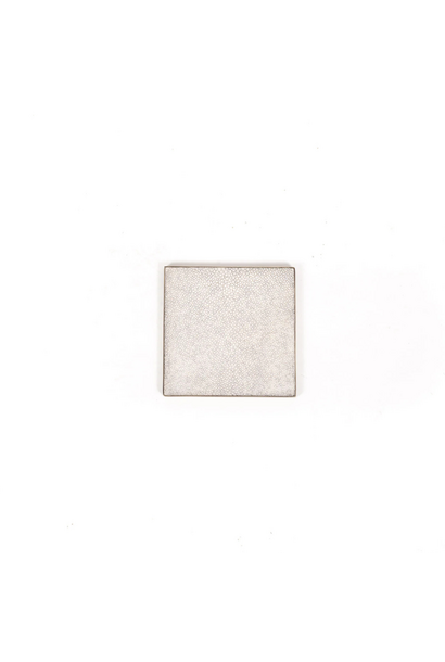 Kifu Paris - Queen Coaster  - Antique Natural Shagreen - Sold Individually