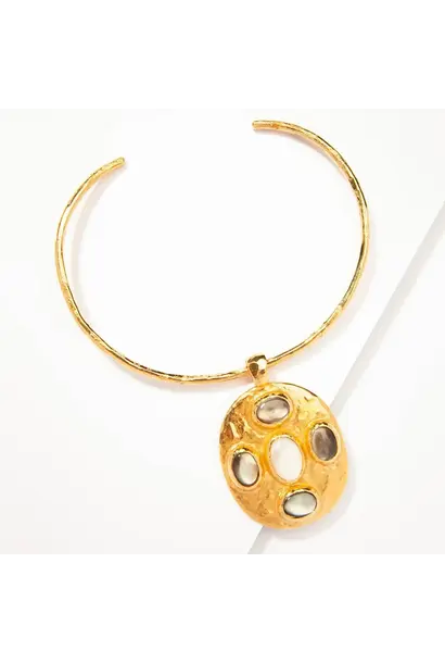 Philippe Ferrandis - Gems Collar - Mother of Pearl - Paris