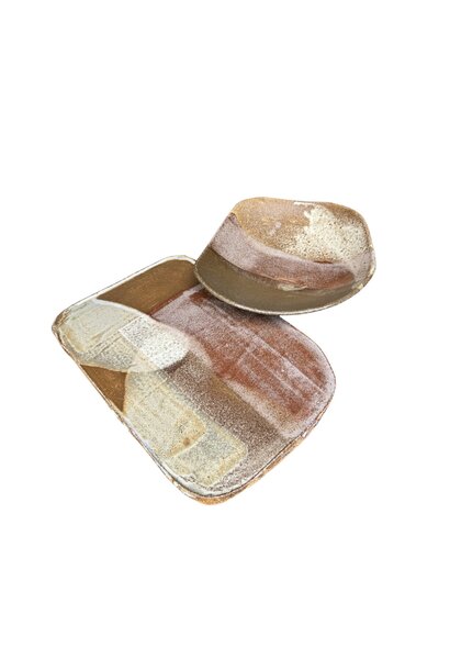 Linda Bretherton - Earth Love Serving Set - Glazed stoneware