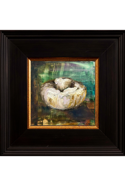 Garth Nichol - Primal, 2026 - Oil on dibond - 18x18cm framed