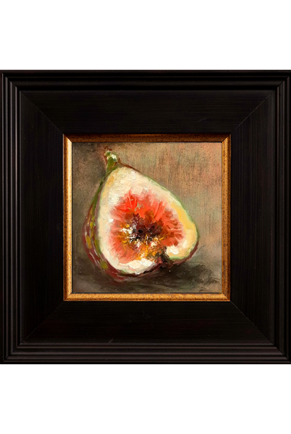 Garth Nichol - Pink Lotus, 2026 - Oil on dibond - 18x18cm framed