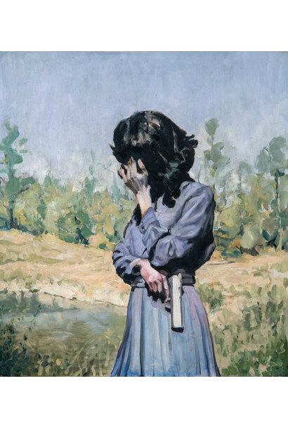 James King - Another time, another place, 2026 - Oil on board - 50x45cm