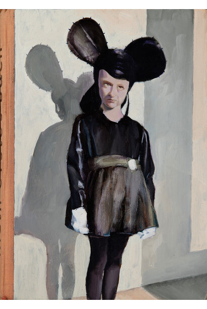 SOLD - James King - Mein erstes buch, 2026 - Oil on hardcover book - 21.5x15.5cm