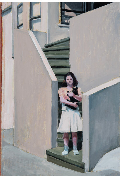 James King - Strong poison, 2026 - Oil on hardcover book - 19x13cm