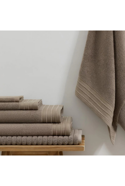 Bemboka Jacquard Towel Collection - Mocha