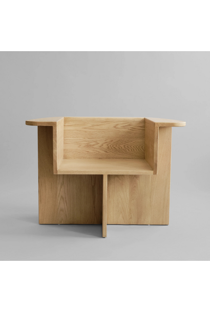 101 Copenhagen - Brutus Lounge Chair - Natural Oak