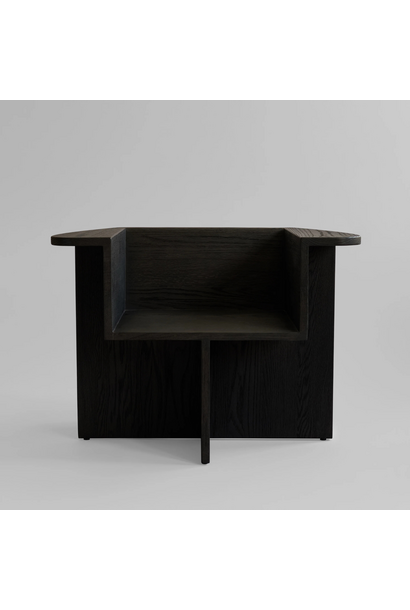 101 Copenhagen - Brutus Lounge Chair - Coffee Black Oak