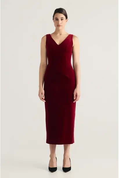 Vivi al Ago - Classic Velvet Dress - Designed in Tasmania