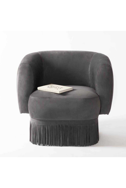 Glenn Sestig x Giobagnara - Lloyd Club Chair with Fringes - Italy