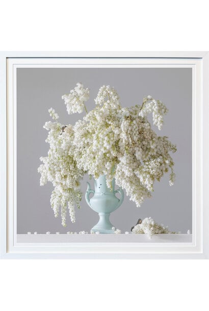 Emma Bass - Pause - Photographic print - 80x80cm (89x89cm framed) - White frame with non-reflective glass