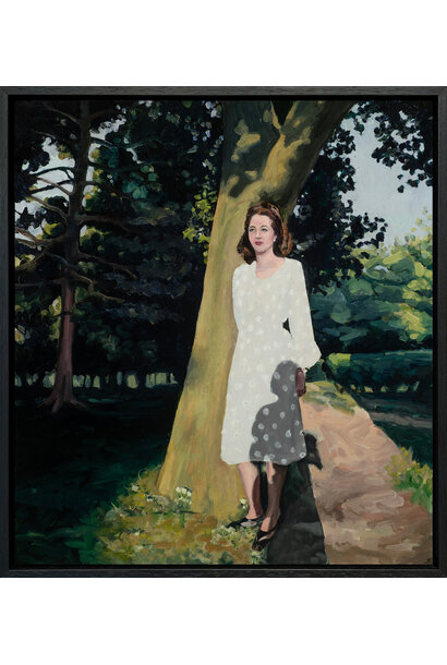 James King - This is how I see you #2, 2026 - Oil on board - 50x45cm