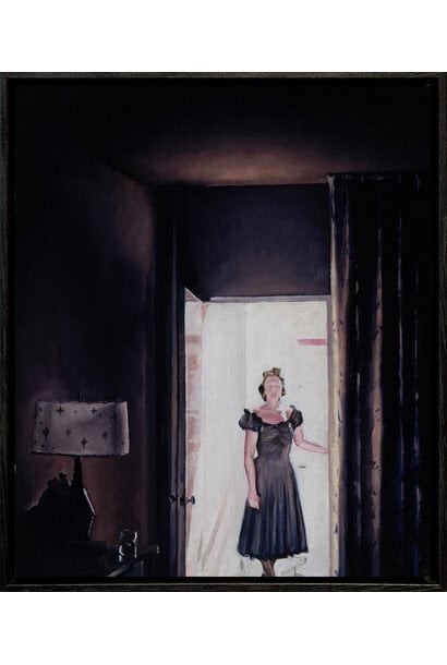 James King - Threshold, 2026 - Oil on linen, mounted on board - 30x25cm