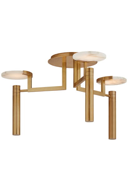 Kelly Wearstler - Melange Large Floating Disc Semi-Flush Chandelier