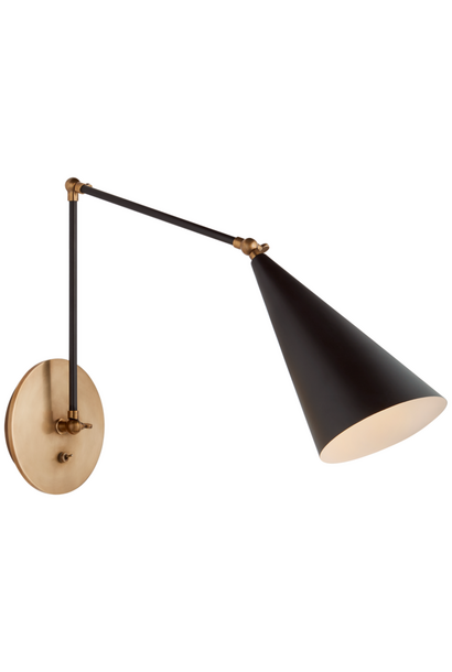 AERIN - Clemente Double Arm Library Sconce