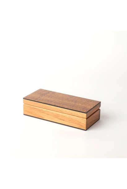 Anton Gerner - Fiddleback Blackwood Pen Box - Handmade in Melbourne with Tasmanian Timber