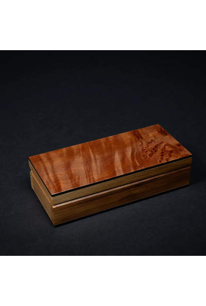 Anton Gerner - Burl Myrtle Pen Box - Handmade in Melbourne with Tasmanian Timber