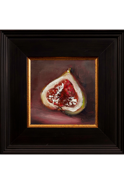 Garth Nichol - Fig I, 2026 - Oil on dibond - 18x18cm framed