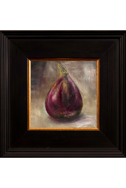 Garth Nichol - Fig II, 2026 - Oil on dibond - 18x18cm framed