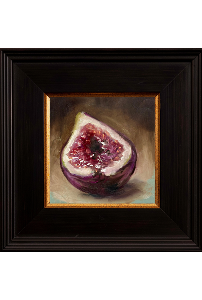 Garth Nichol - Fig III, 2026 - Oil on dibond - 18x18cm framed