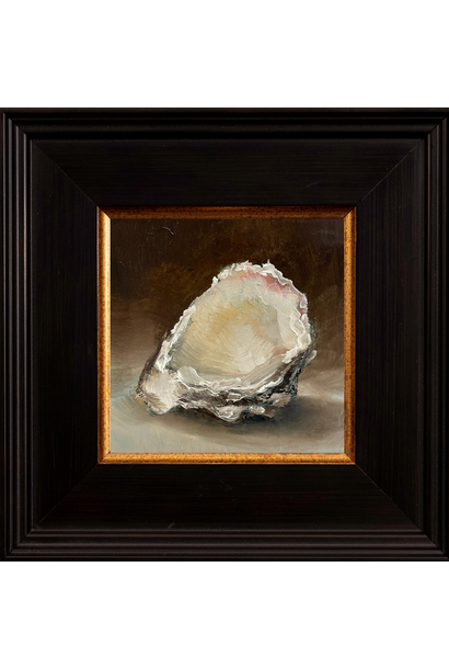 Garth Nichol - Shell (On Slate) II, 2026 - Oil on dibond - 18x18cm framed