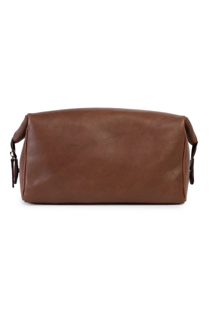 Henk Berg - Dopp Bag - Brown - Vegetable Tan Leather - Tasmania