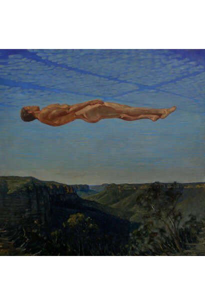 SOLD - Liam Nunan - A body elsewhere, 2026 - Oil on canvas - 122x122cm