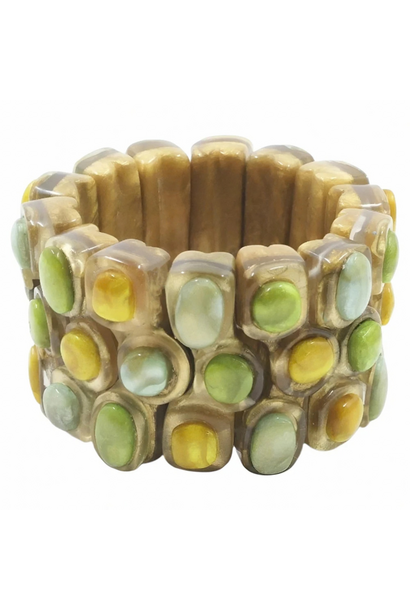 Dominique Denaive - Teria Bracelet Multi Grass - Paris