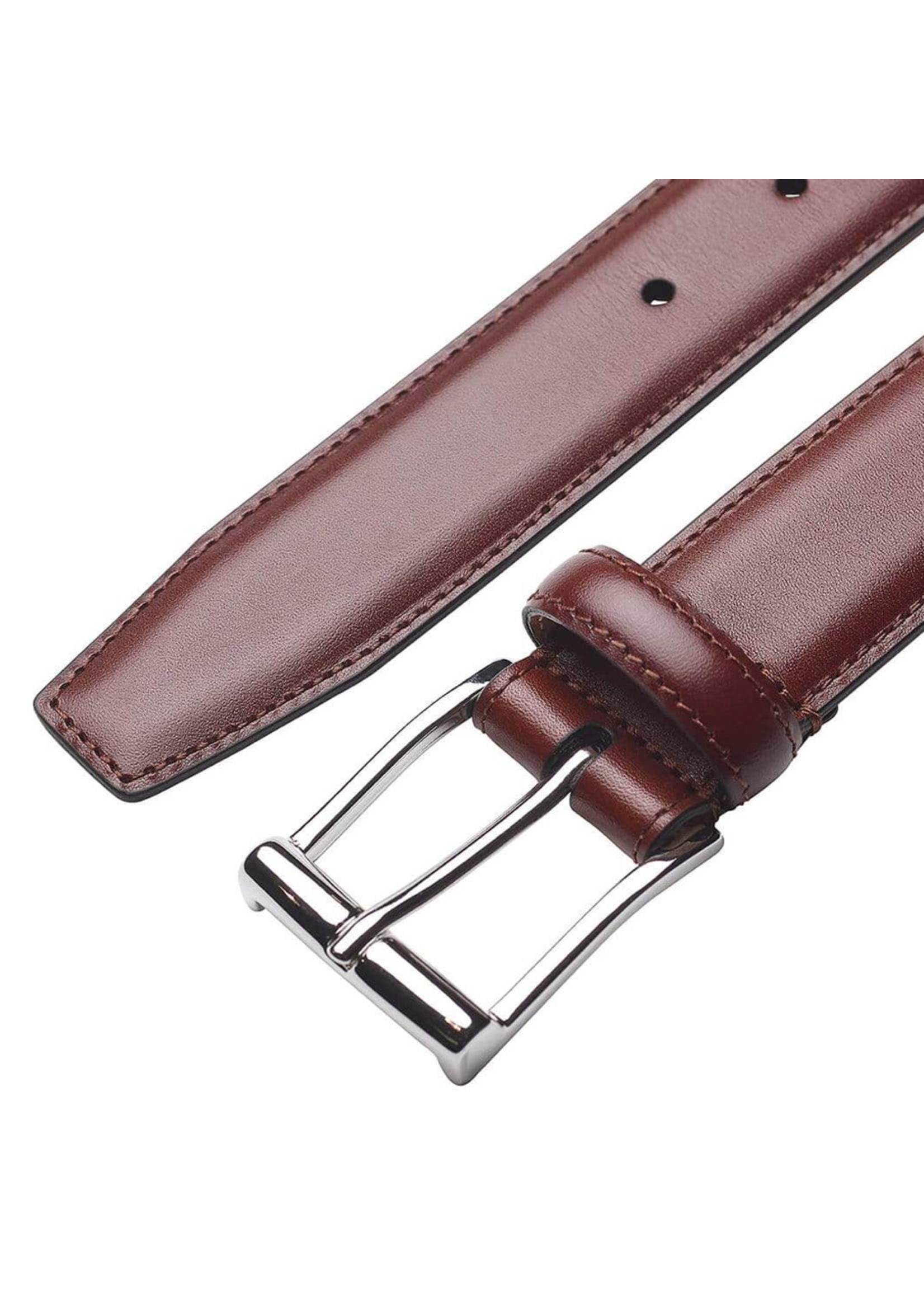 Crockett & Jones Crockett &  Jones ceinture cuir châtaigne