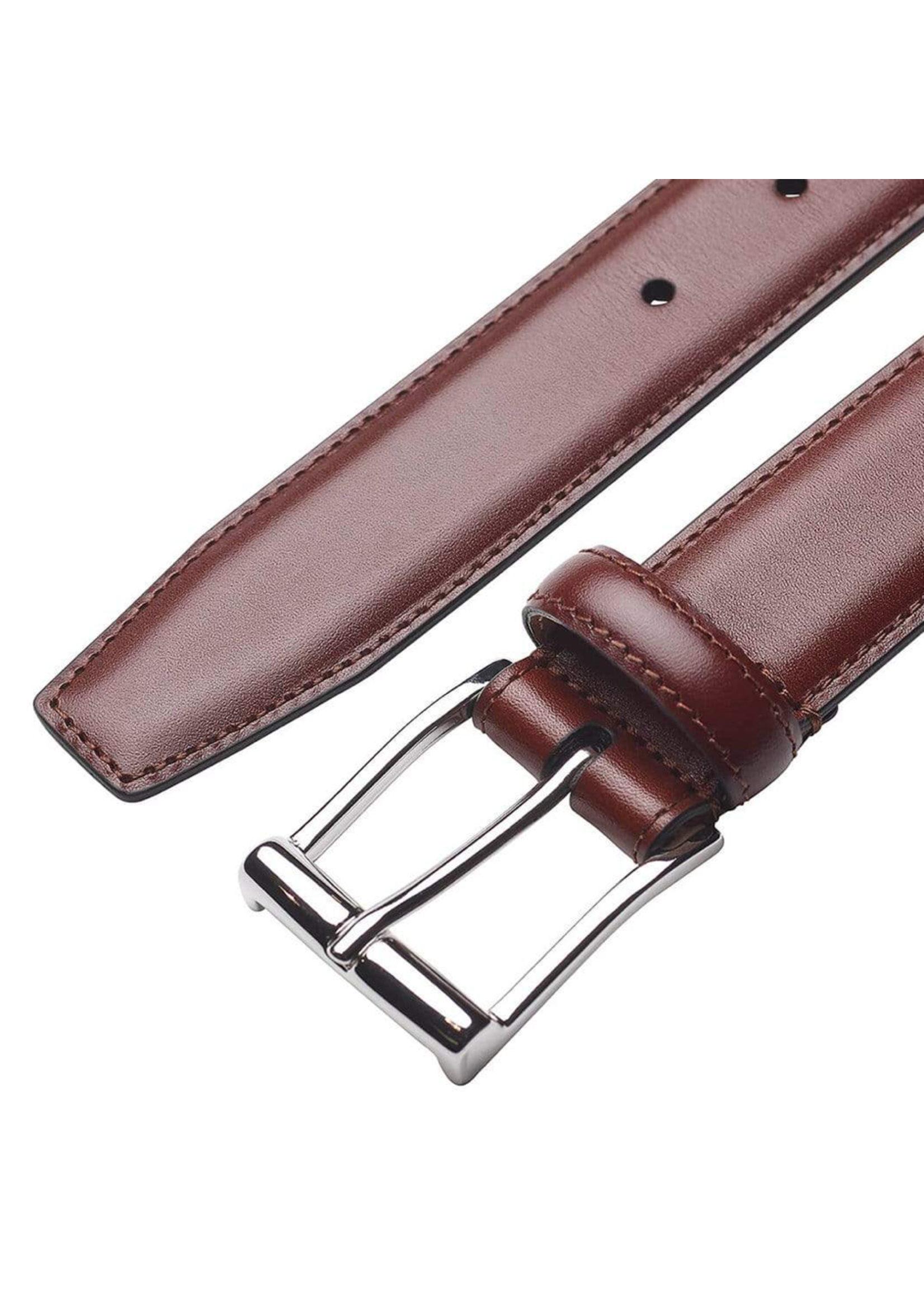 Crockett & Jones Crockett & Jones chestnut leather belt