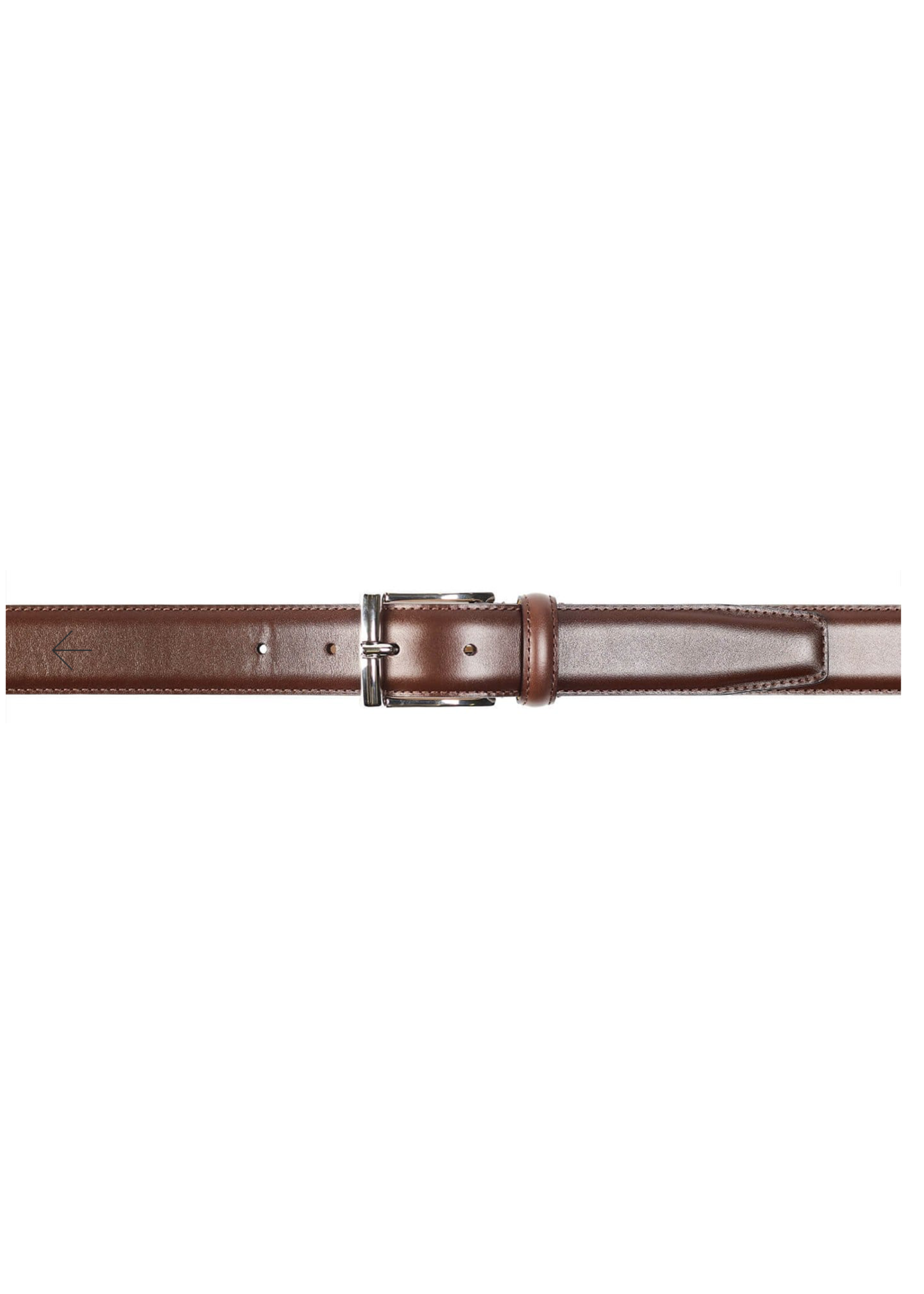 Crockett & Jones Crockett & jones dark brown calf leather belt