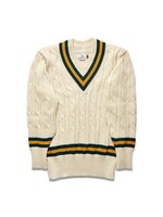 The Merchant Fox Fox flannel cricket sweater