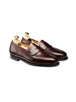 Crockett & Jones Crockett & Jones Boston cuir grainé marron foncé