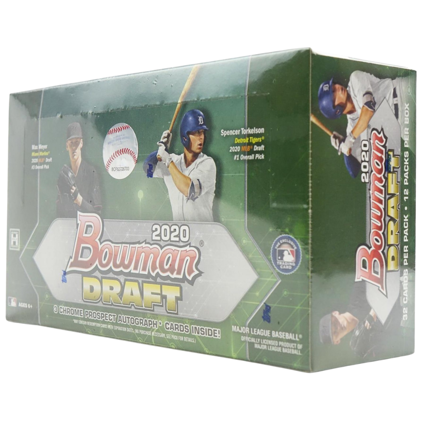 2020 Bowman Draft Baseball Jumbo Box