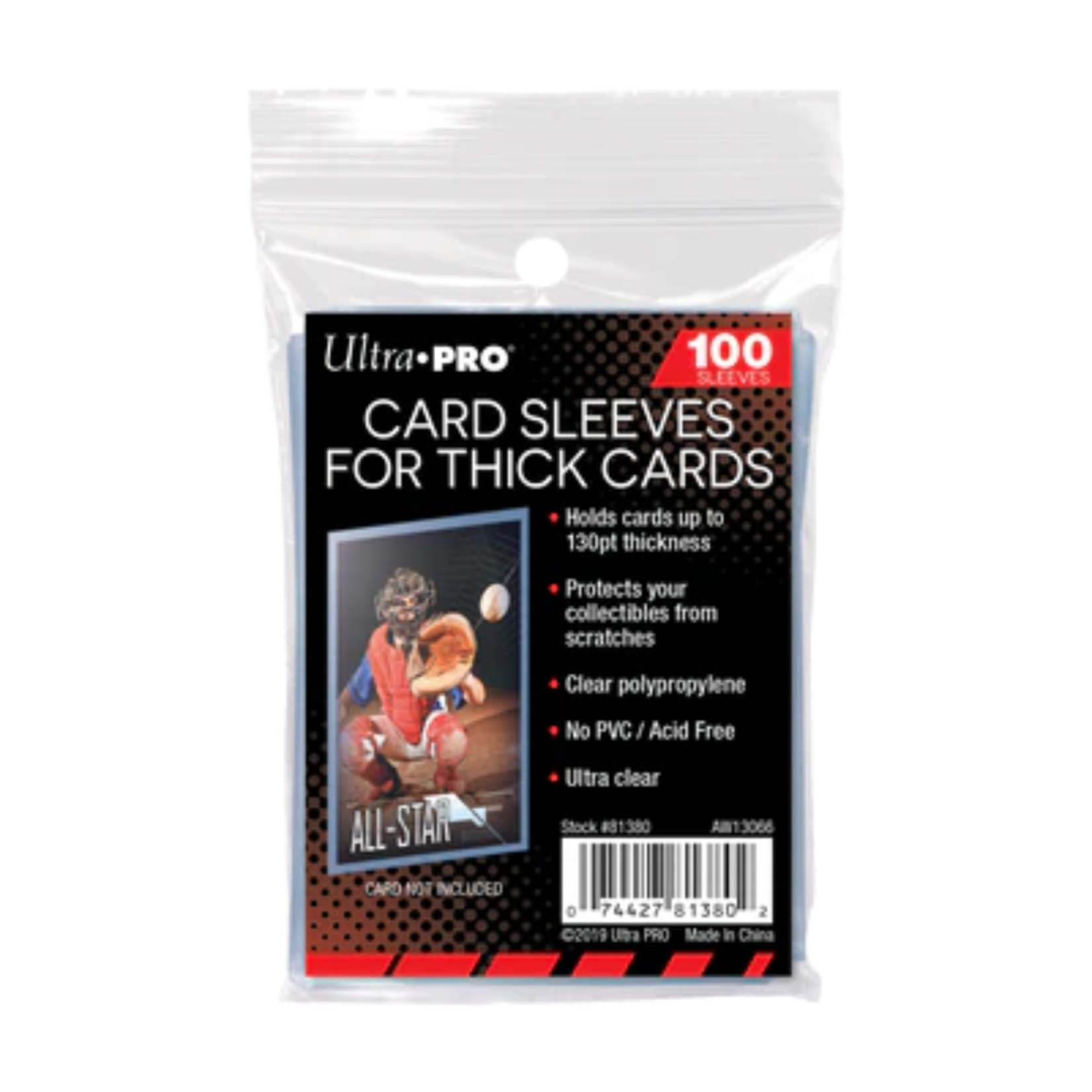 Accessoires Card Sleeves - Thick 130pt (100)